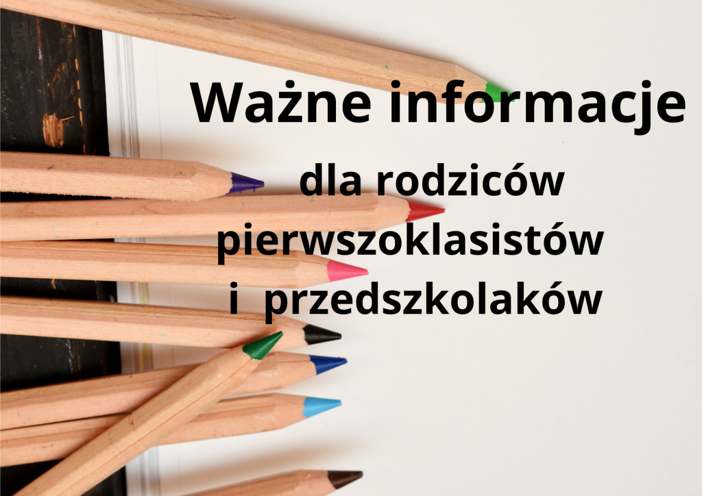 Ważne informacie dla rodziców