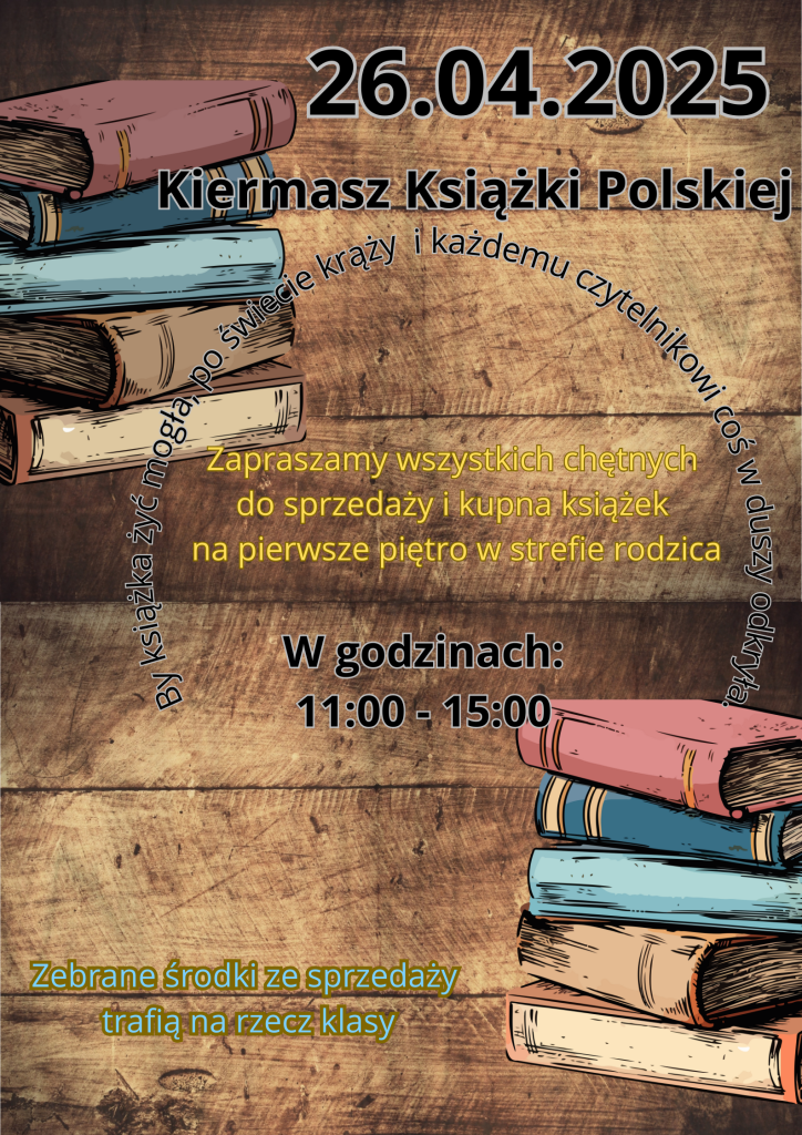 Światowy Dzień Książki – czyli Kiermasz Książki Polskiej