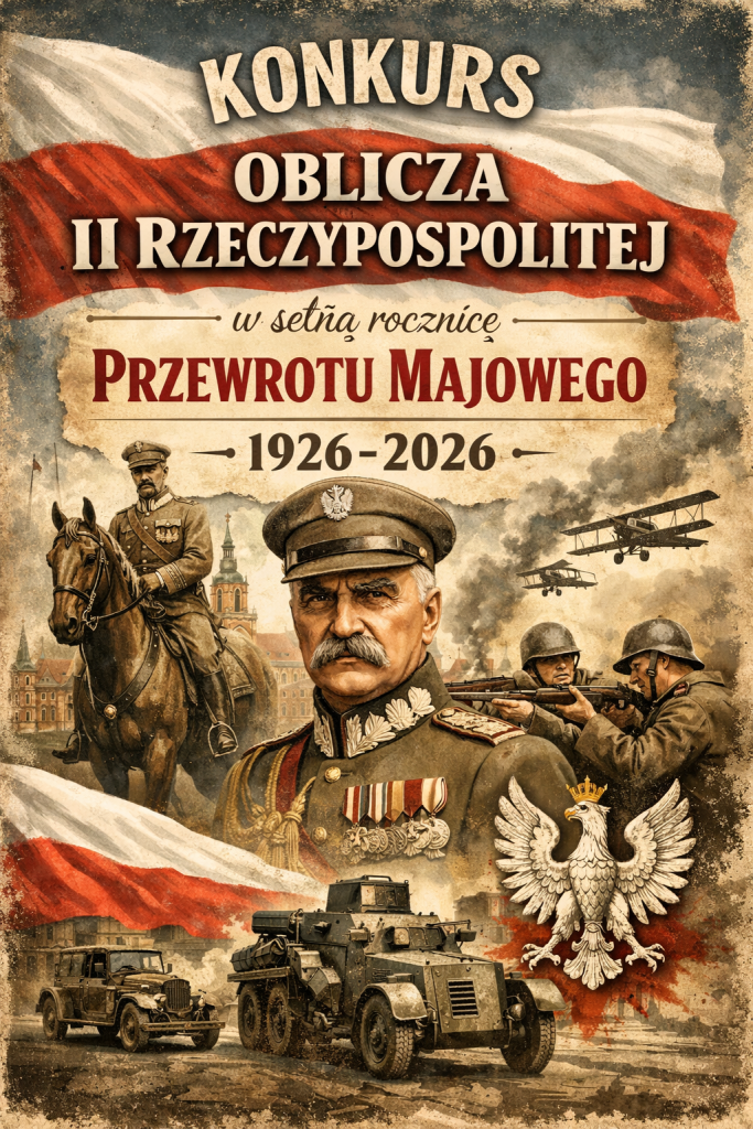 Konkurs „Oblicza II Rzeczpospolitej – w 100. rocznicę przewrotu majowego”