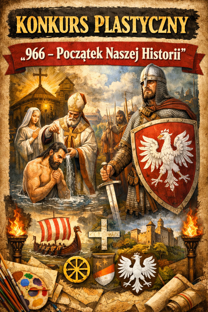 KONKURS PLASTYCZNY: „966 – Początek Naszej Historii”