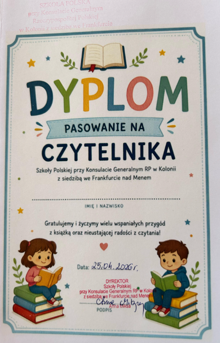Pasowanie na czytelnika