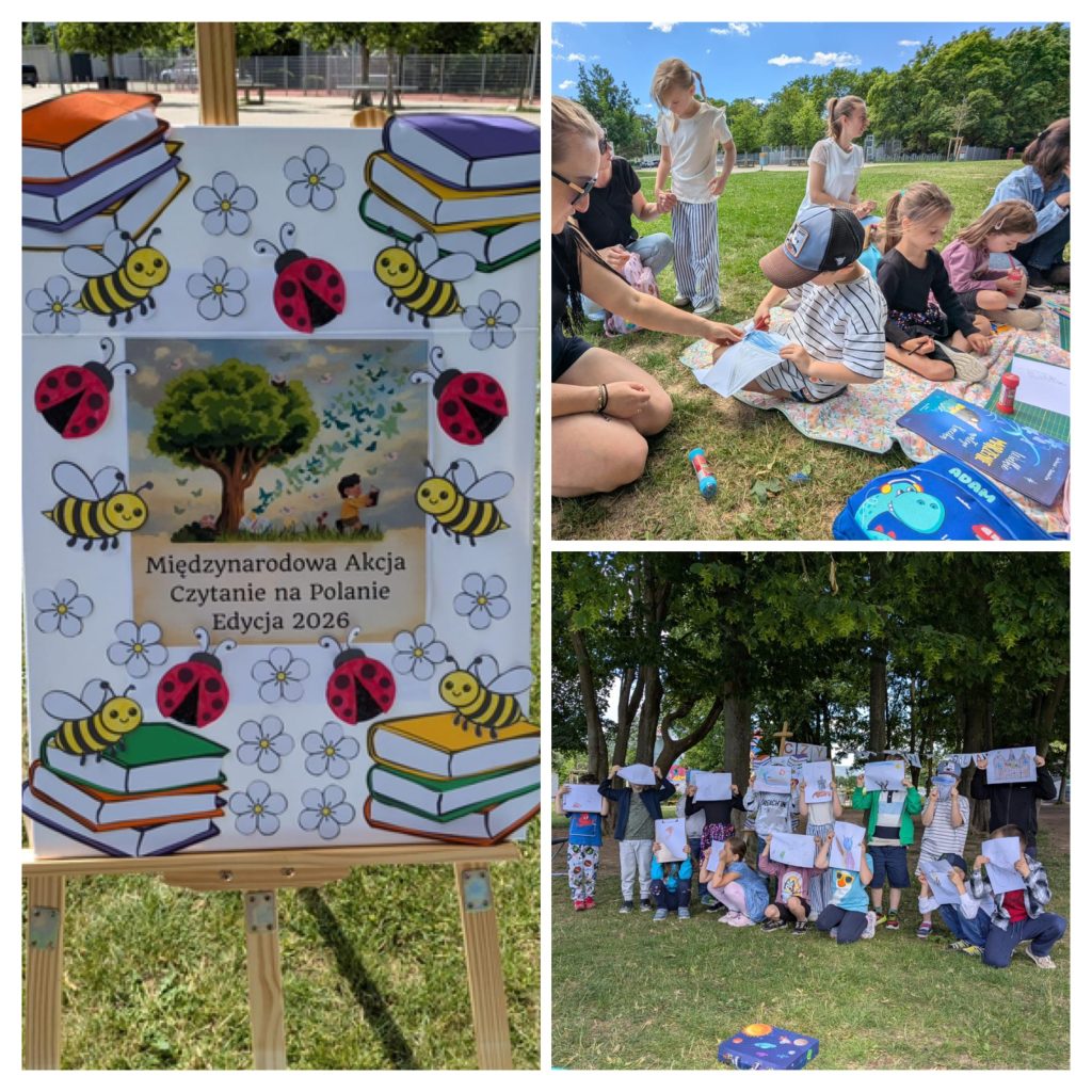 📚🌿 Czytanie na Polanie – książki, słońce i wspólna radość czytania! 🌿📚