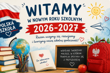 Witamy w nowym roku szkolnym 2026/2027!