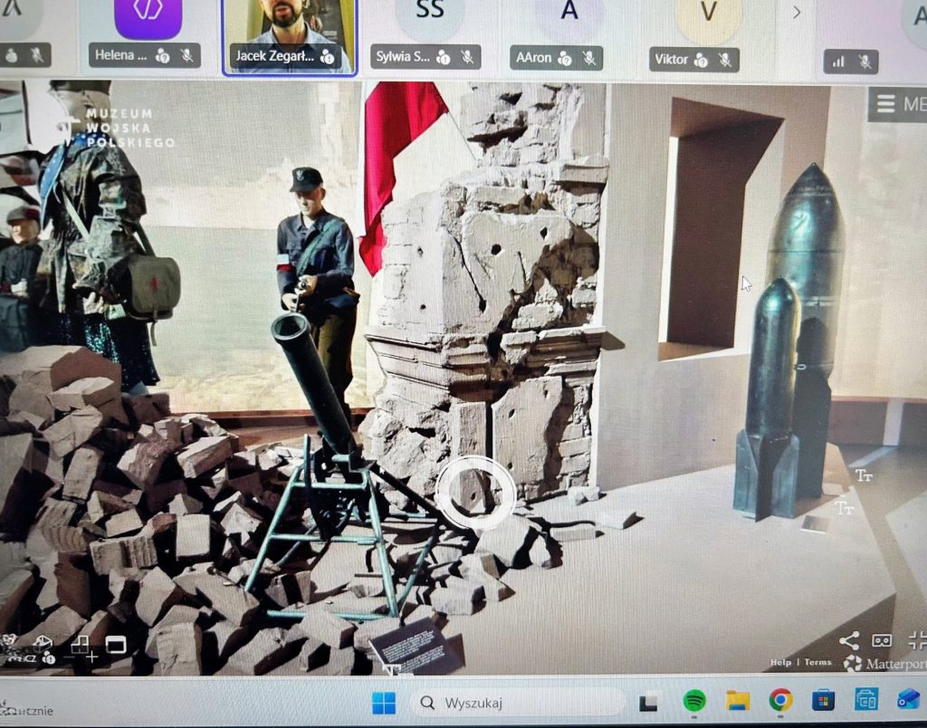 Żywa lekcja historii z Muzeum Wojska Polskiego